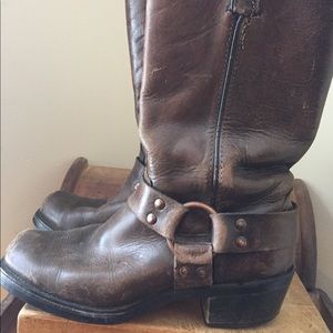 Original Code West Oil-Proof Soled Boots Sz 8 Frye